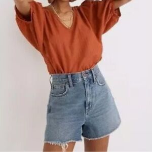 Madewell Blue Jean Shorts
